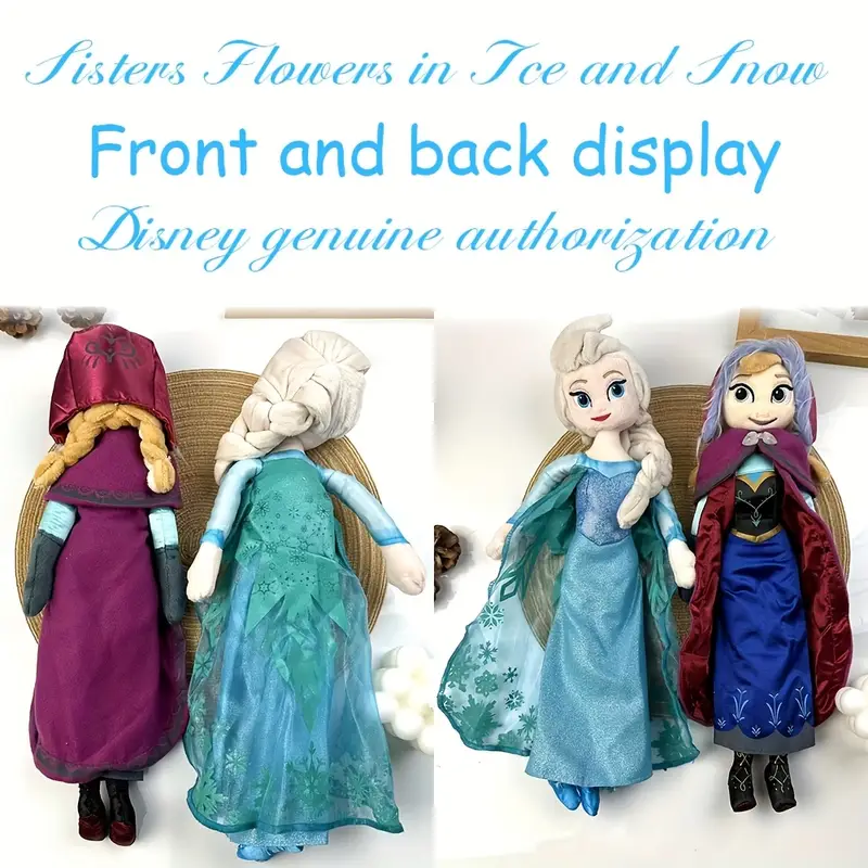 Frozen - plyšová sada Anna a Elsa 40cm