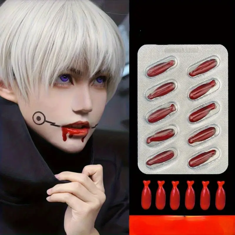 umělá krev - Kapsle s krví 10ks