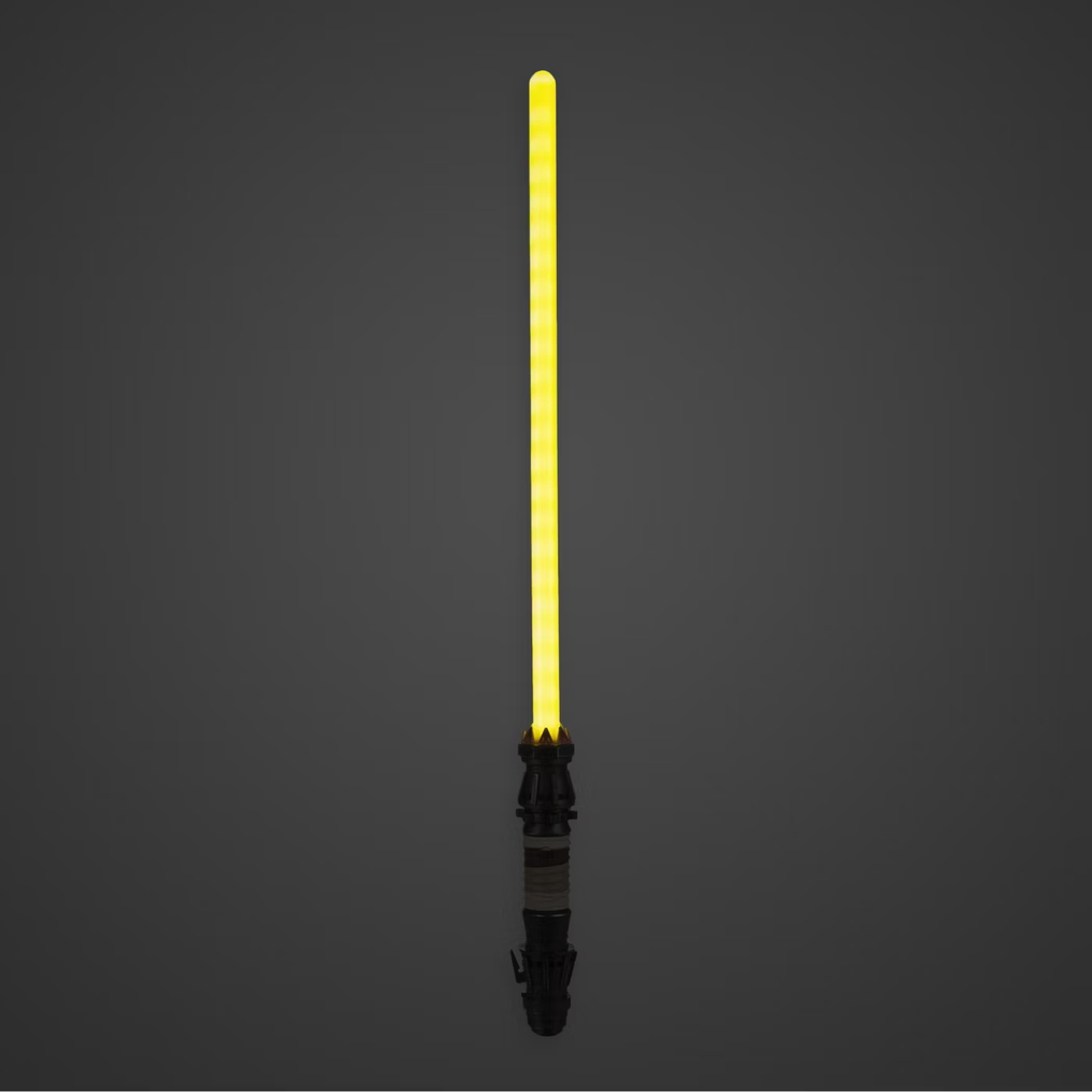 Star Wars odnímatelný světelný meč Rey - žlutý