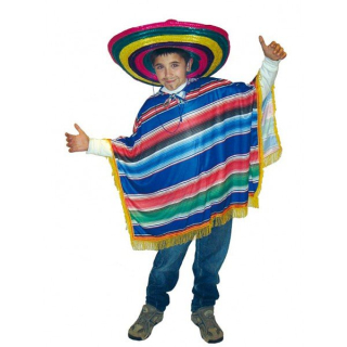 mexické pončo dětské
