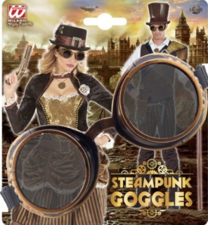 Brýle Steampunk bronzové