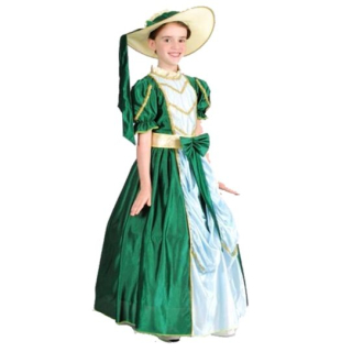 kostým Western girl - šaty s kloboukem