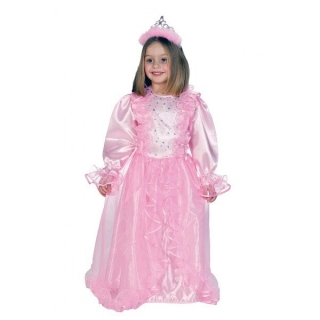 šaty Princezna růžové s glitry