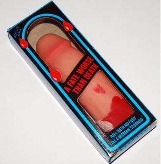 Useklý gumový penis