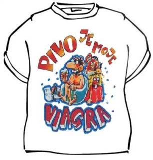 Tričko - Pivo je moje viagra