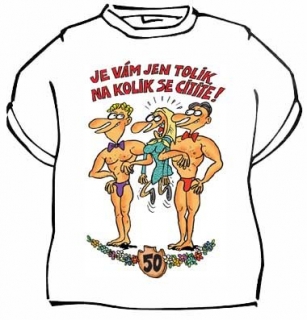 Triko - Výročí žena 50 let