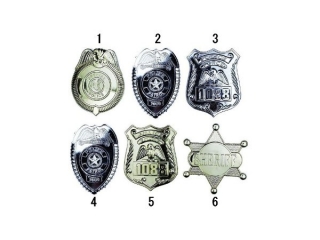 odznak policie - šerif