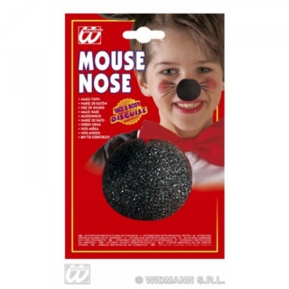 Myš - černý molitanový nos