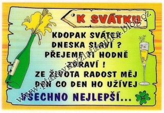 přání K svátku