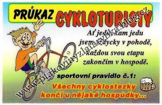 Průkaz cykloturisty