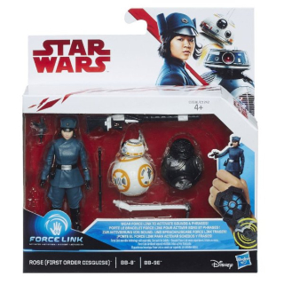 Star Wars E8 deluxe figurky 3 ks 9,5 cm "Force Link" BB-8, BB-9E