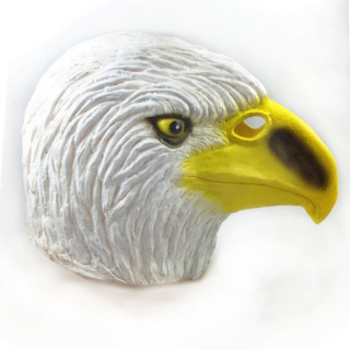 Maska bílý orel
