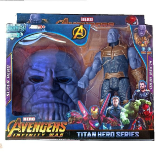 Sada Akční figurka + maska THANOS