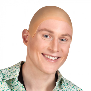 Latexová pleš - vrásky na čele