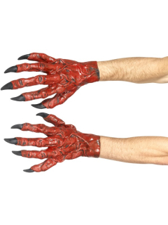 Latexové rukavice - Čert - Ďábel