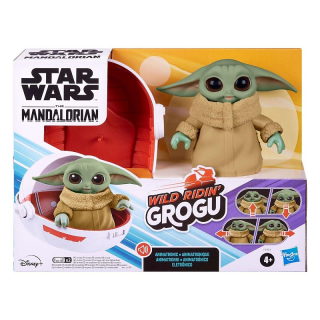 Star Wars Mandalorian - interaktivní figurka Divoký Ridin' Grogu
