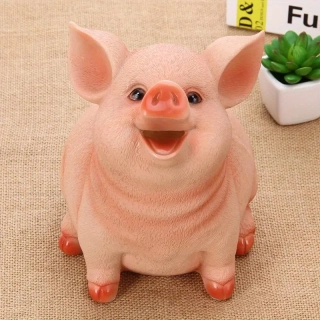 Pokladnička Prasátko sedící