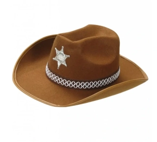Klobouk Kovbojský, Hnědý Sheriff 