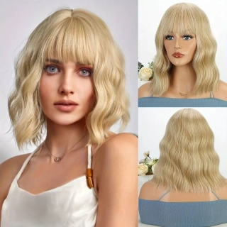 Gabi blond Paruka dámská přirozený vzhled