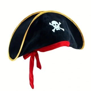 Pirátský klobouk samet dětský