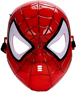 svítící maska Spider-man