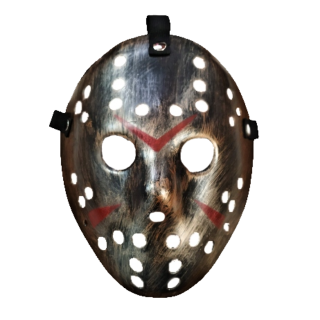 Plastová  maska Jason  Pátek 13