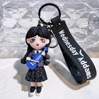  Klíčenka Wednesday Addams - housle