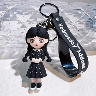 Klíčenka Wednesday Addams 