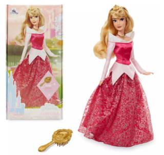 Disney panenka Šípková Růženka s hřebenem