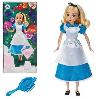 Disney panenka Alenka v říši divů s hřebenem
