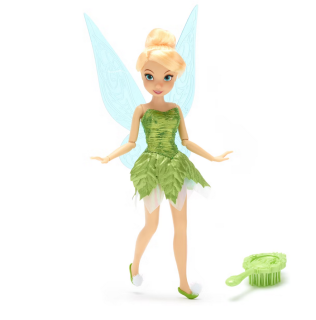 Disney panenka Tinker Bell  s hřebenem 