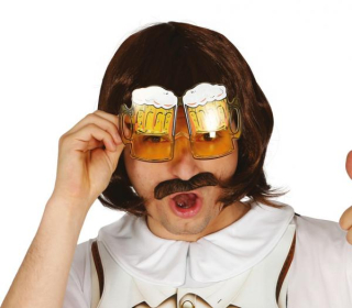vtipné brýle pivo