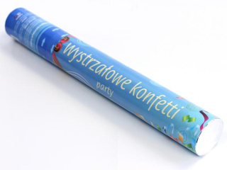 Konfety vystřelovací - barevný mix 40cm