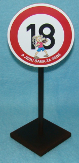Značka - 18 - A jedu sama za sebe
