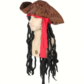 Jack - Pirátský  klobouk  s dredy