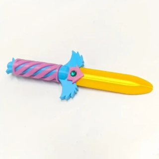 Squid Game - dýka - nůž 18,5cm -  zlatá