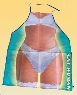 Sexy zástěra pro ženy - sexy woman