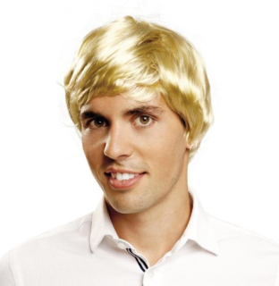 Pánská paruka - Šedesátá léta - blond
