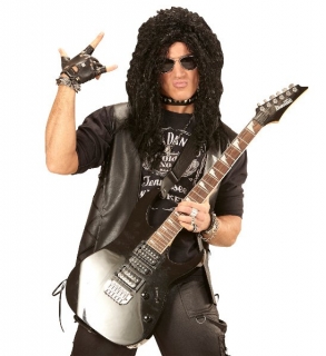 Paruka hardrock černá