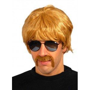 Pánská paruka blond Macho man