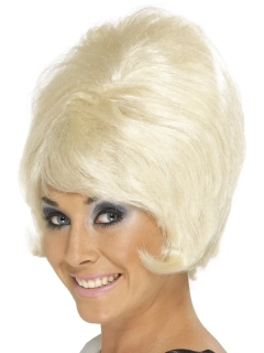 Paruka retro - 60s Beehive - blond