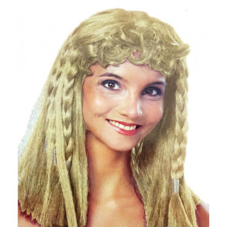 Leila - paruka s copánky