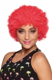 Paruka kudrnatá afro červená - promo